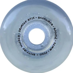 Spitfire x Grimple Stix Dust 90d Sapphires Skateboard Wheels- Wheels