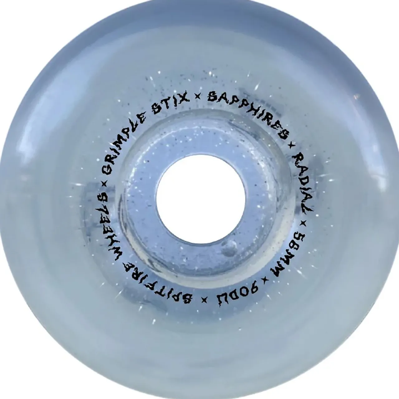 Spitfire x Grimple Stix Dust 90d Sapphires Skateboard Wheels- Wheels