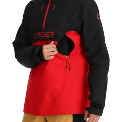 Spyder All Out Anorak Jacket - Men's- Snow Clothing|Insulated & Puffer Jackets