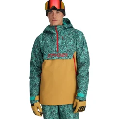 Spyder All Out Anorak Jacket - Men's- Snow Clothing|Insulated & Puffer Jackets