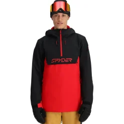 Spyder All Out Anorak Jacket - Men's- Snow Clothing|Insulated & Puffer Jackets