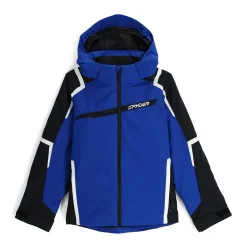 Spyder Challenger Jacket - Boys'-Kids Kids Jackets|Boys Snow Clothing
