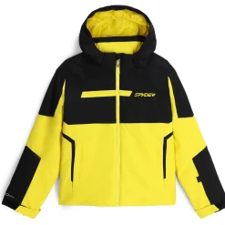 Spyder Challenger Jacket - Boys'-Kids Kids Jackets|Boys Snow Clothing