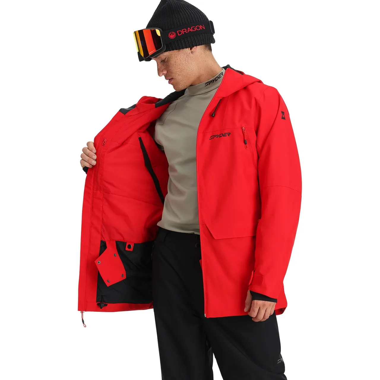 Spyder Field Jacket - Men's- Snow Clothing|Insulated & Puffer Jackets