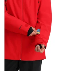 Spyder Field Jacket - Men's- Snow Clothing|Insulated & Puffer Jackets