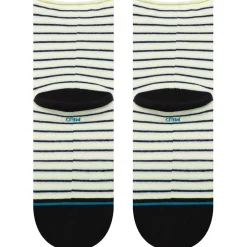 Stance Blue Fade Quarter Socks - Women's-Women Socks