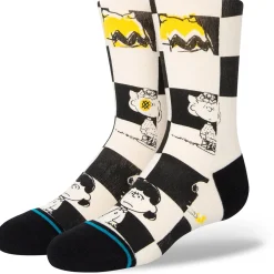 Stance Checked Socks - Kids'-Kids Kids 4T - 16