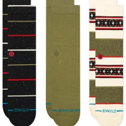 Stance Greetings 3-Pack Crew Socks-Women Socks|Socks