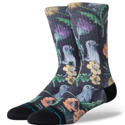 Stance Just Flocked Socks-Women Socks|Socks