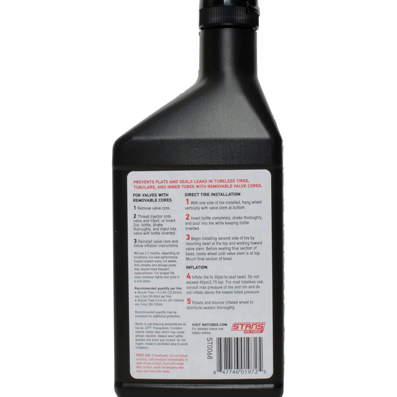 Stan's NoTubes 16oz Tire Sealant- Tubeless Maintenance|Wheels