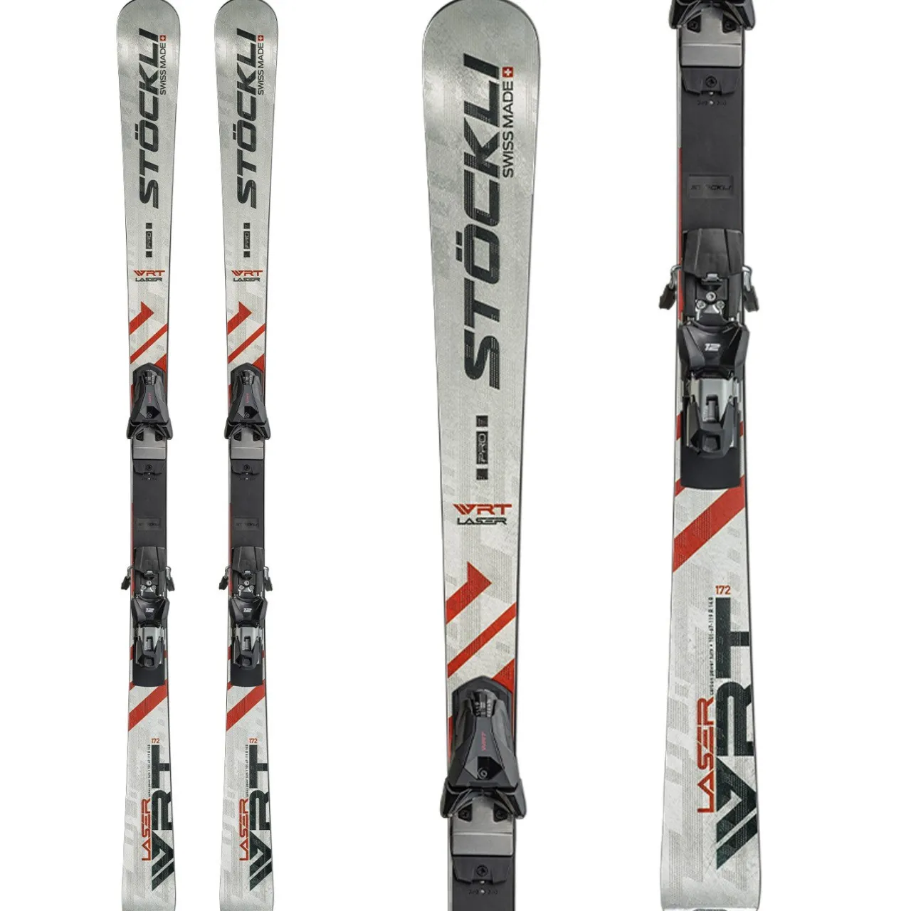 Stöckli Laser WRT Pro + SRT12 Bindings 2025- Skis With Bindings|Skis With Bindings
