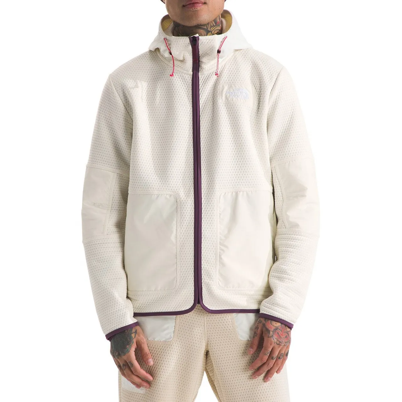 The North Face A68A DotKnit Thermal Hoodie - Men's- Casual Clothing|Snow Clothing