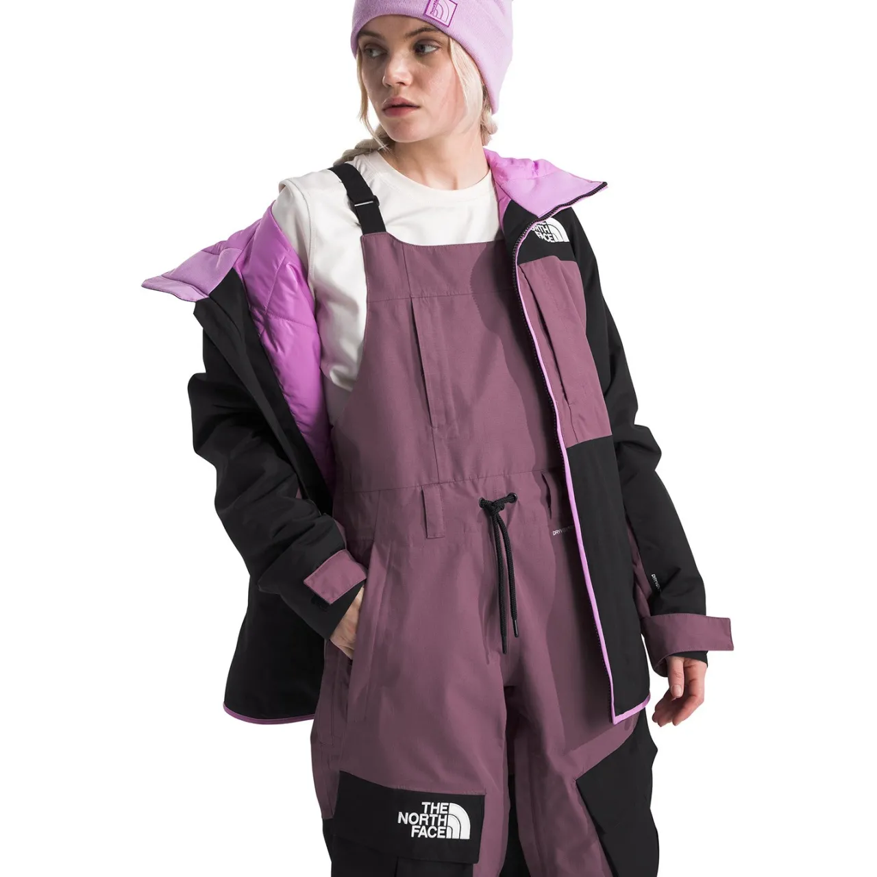 The North Face Dragline Bibs - Women's-Women Snow Clothing|Snowboard Pants & Bibs
