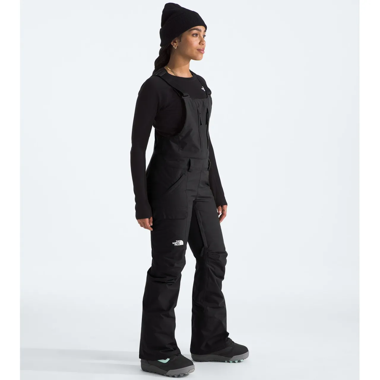 The North Face Freedom Insulated Short Bibs - Women's-Women Short|Snow Clothing