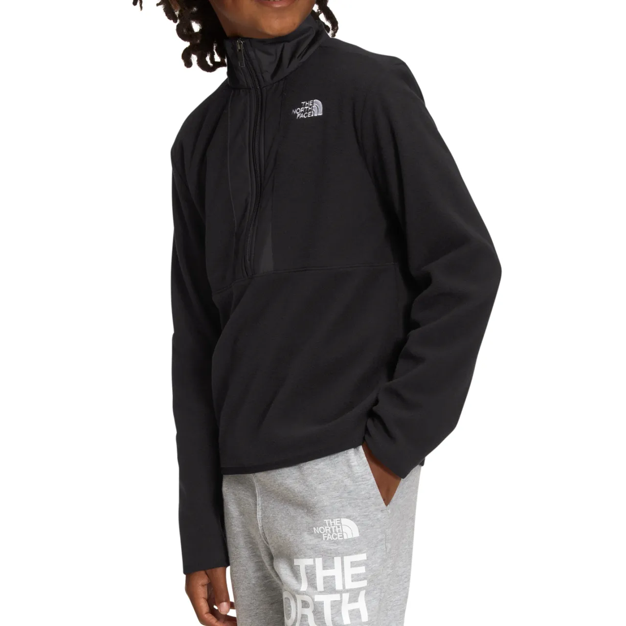 The North Face Glacier ½ Zip Pullover - Kids'-Kids Girls Snow Clothing|Boys Snow Clothing