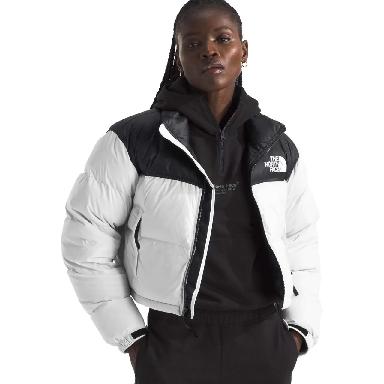 The North Face Nuptse Short Jacket - Women's-Women Casual Clothing|Snow Clothing