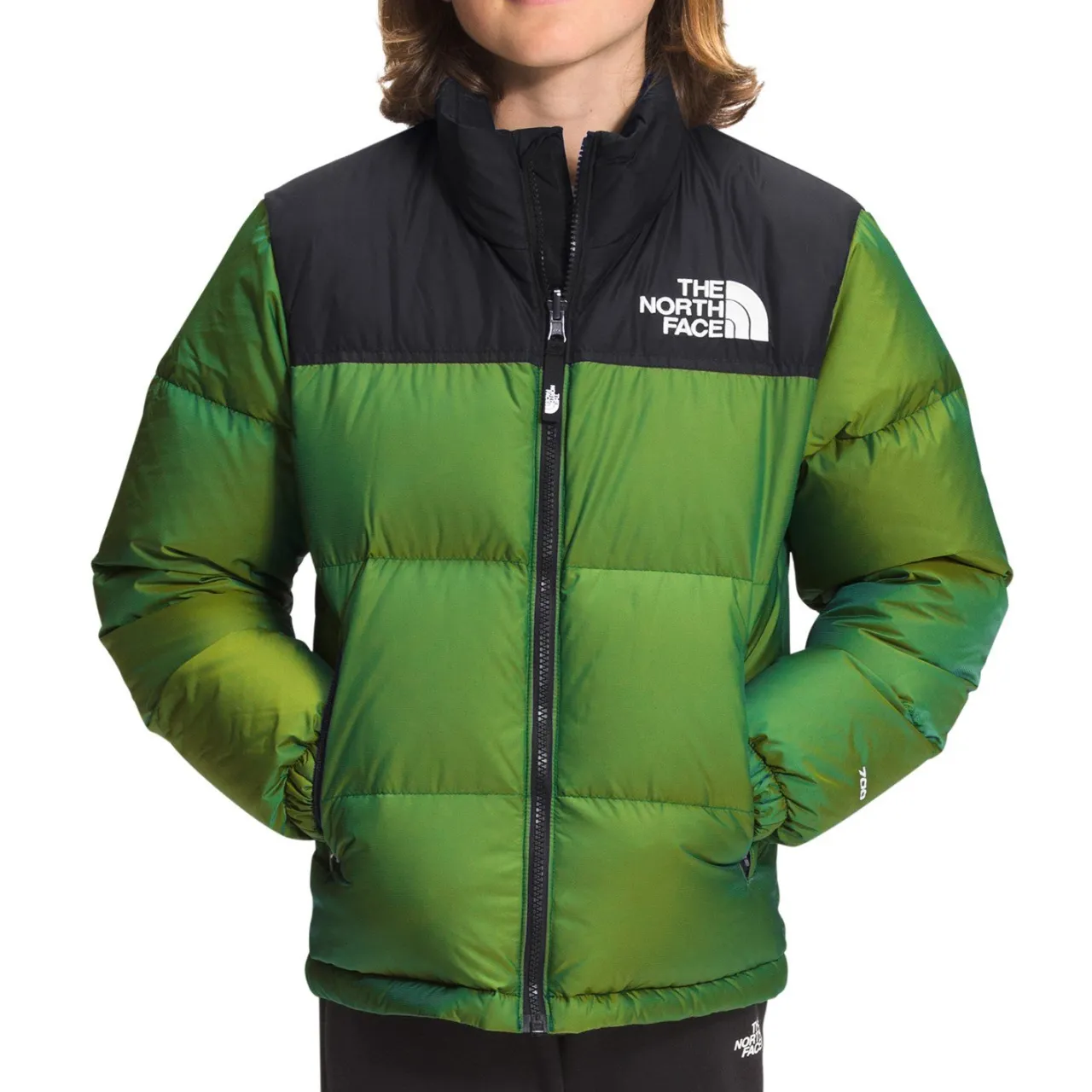 The North Face Printed 1996 Retro Nuptse Jacket - Kids'-Kids Kids Jackets|Girls Snow Clothing