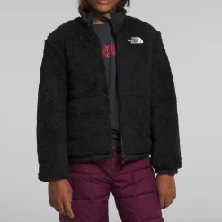 The North Face Reversible Mt Chimbo Full Zip Hooded Jacket - Boys'-Kids Boys Snow Clothing|Kids Snow Clothing