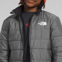 The North Face Reversible Mt Chimbo Full Zip Hooded Jacket - Boys'-Kids Boys Snow Clothing|Kids Snow Clothing
