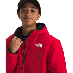 The North Face Reversible Shasta Full Zip Hooded Jacket - Boys'-Kids Boys Snow Clothing|Kids Snow Clothing