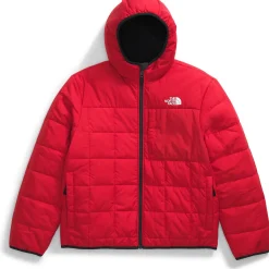 The North Face Reversible Shasta Full Zip Hooded Jacket - Boys'-Kids Boys Snow Clothing|Kids Snow Clothing