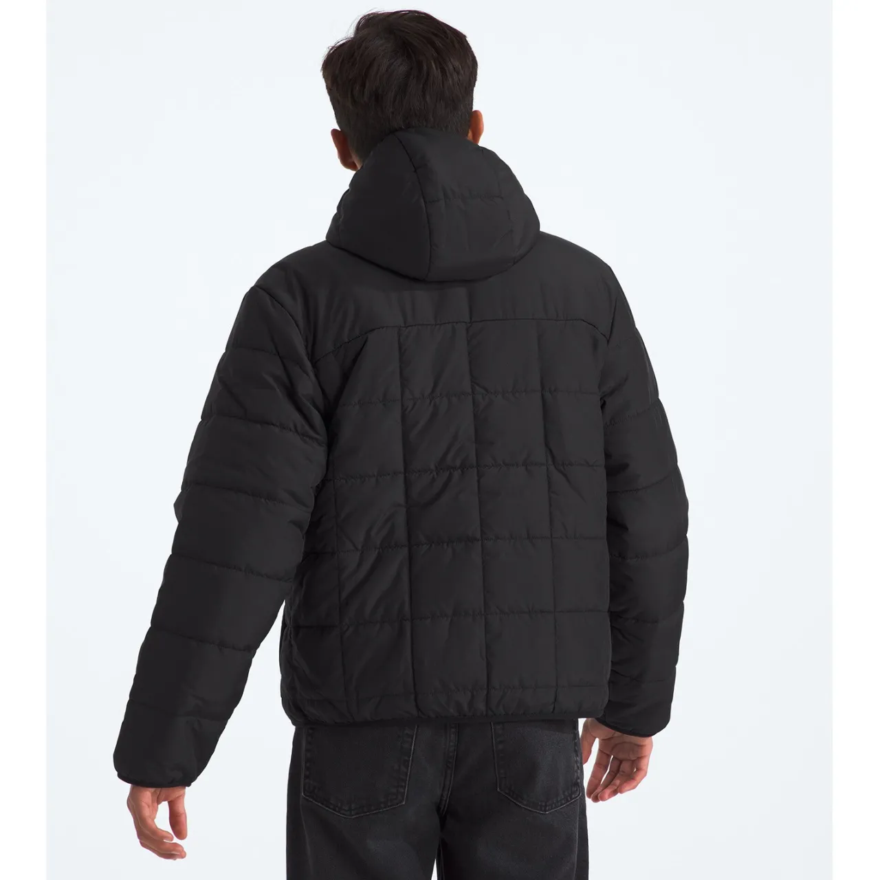 The North Face Reversible Shasta Full Zip Hooded Jacket - Boys'-Kids Boys Snow Clothing|Kids Snow Clothing