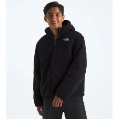The North Face Reversible Shasta Full Zip Hooded Jacket - Boys'-Kids Boys Snow Clothing|Kids Snow Clothing