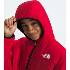 The North Face Reversible Shasta Full Zip Hooded Jacket - Boys'-Kids Boys Snow Clothing|Kids Snow Clothing