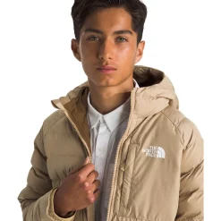 The North Face Reversible Perrito Hooded Jacket - Boys'-Kids Kids Jackets|Boys Snow Clothing