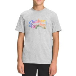 The North Face Short Sleeve Graphic Tee - Boys'-Kids Kids Clothing|Kids 4T - 16
