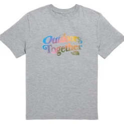 The North Face Short Sleeve Graphic Tee - Boys'-Kids Kids Clothing|Kids 4T - 16