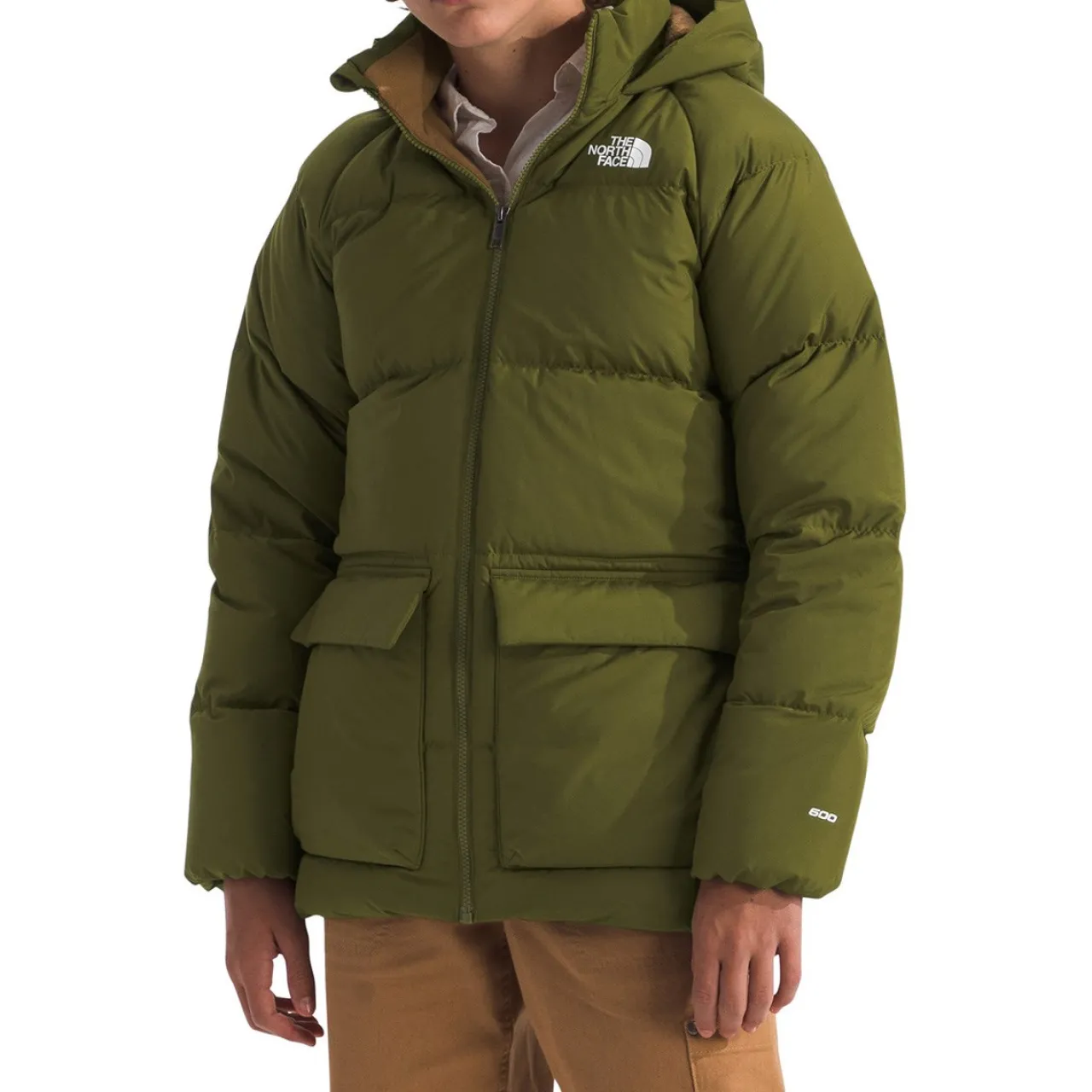 The North Face Teen North Down Fleece-Lined Short Parka - Kids'-Kids Kids Clothing|Kids Jackets