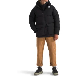 The North Face Teen North Down Fleece-Lined Short Parka - Kids'-Kids Kids Clothing|Kids Jackets