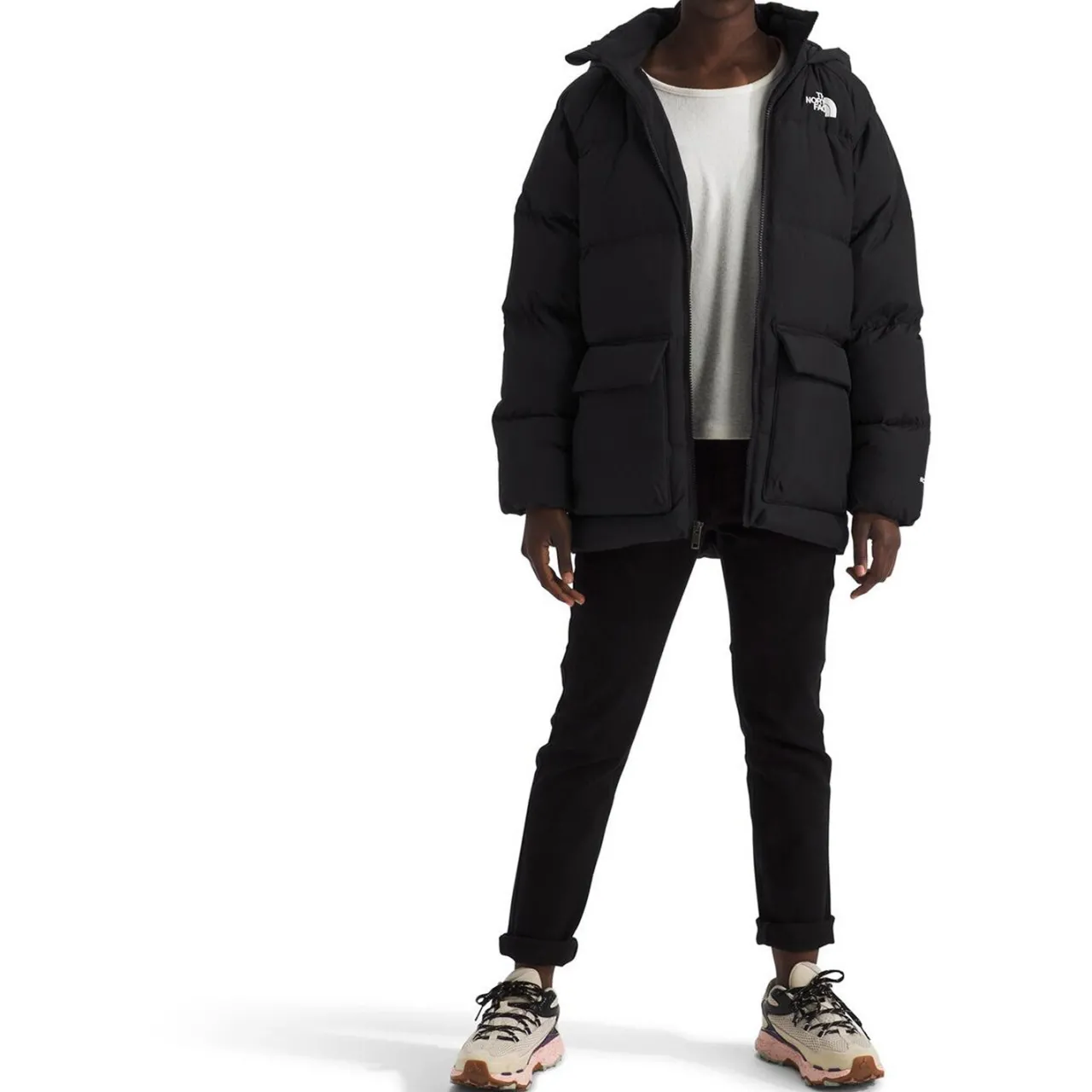 The North Face Teen North Down Fleece-Lined Short Parka - Kids'-Kids Kids Clothing|Kids Jackets