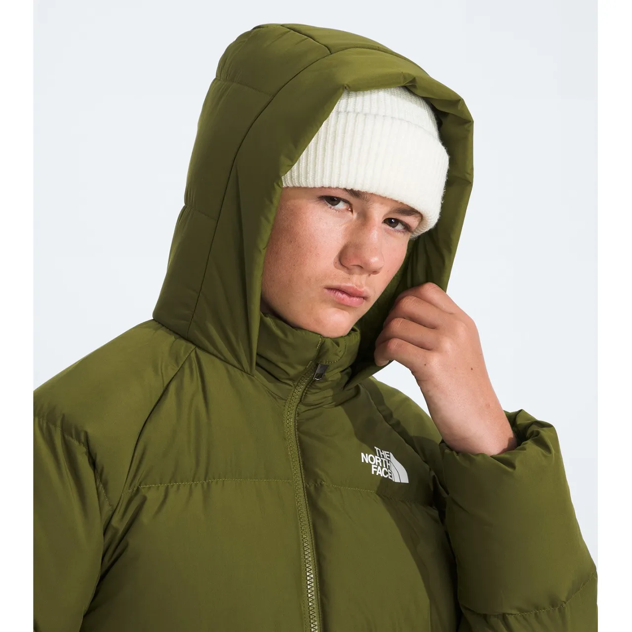 The North Face Teen North Down Fleece-Lined Short Parka - Kids'-Kids Kids Clothing|Kids Jackets