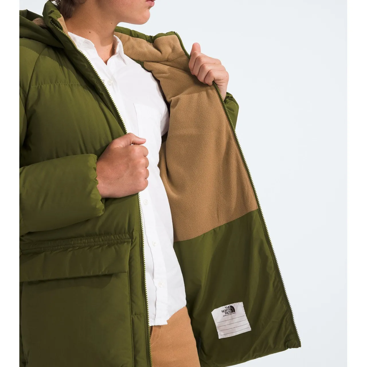 The North Face Teen North Down Fleece-Lined Short Parka - Kids'-Kids Kids Clothing|Kids Jackets