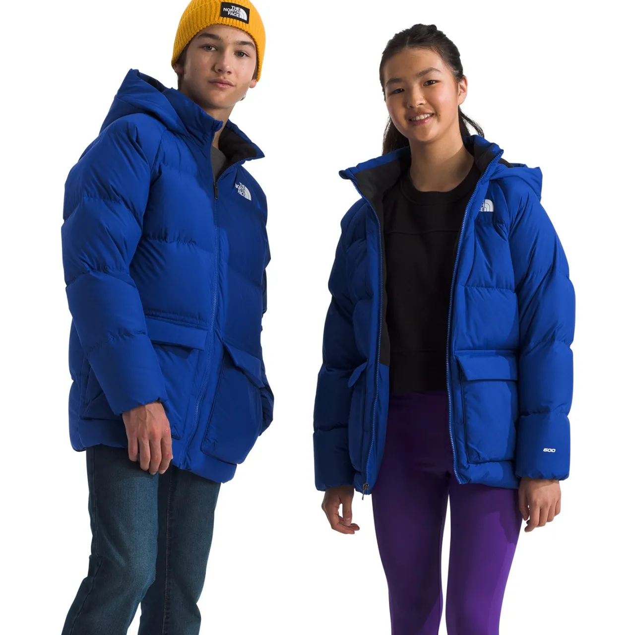 The North Face Teen North Down Fleece-Lined Short Parka - Kids'-Kids Kids Clothing|Kids Jackets
