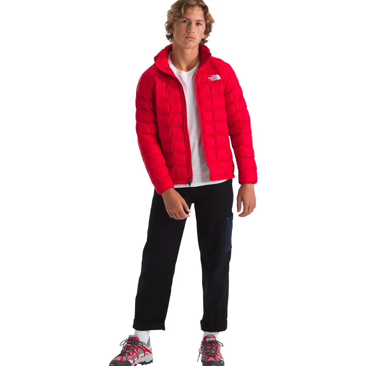 The North Face ThermoBall™ Hooded Jacket - Boys'-Kids Kids Clothing|Kids Jackets