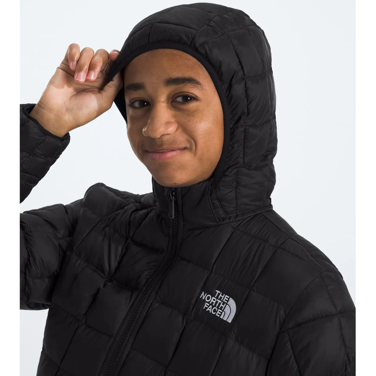 The North Face ThermoBall™ Hooded Jacket - Boys'-Kids Kids Clothing|Kids Jackets