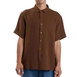 Thrills Minimal Seersucker Short-Sleeve Shirt - Men's- Casual Clothing|Shirts