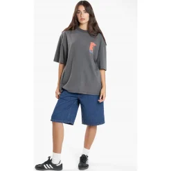 Thrills United Front Oversized T-Shirt - Women's-Women Casual Clothing|T-Shirts & Tank Tops