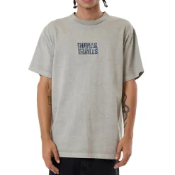 Thrills Warped State Embro Merch Fit T-Shirt- Casual Clothing|T-Shirts