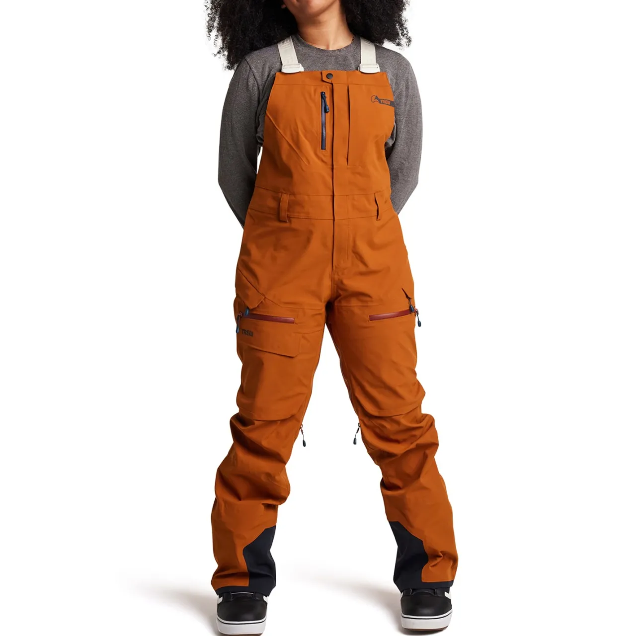 Trew Gear Chariot 3L Primo Tall Bibs - Women's-Women Tall|Snow Clothing