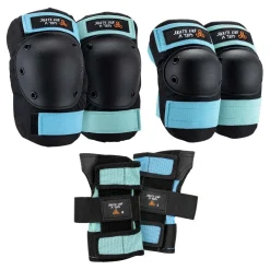 Triple 8 Saver Series Color Collection Skateboard Pad Set- Pad Sets