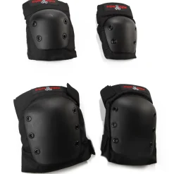 Triple 8 Street Protective 2 Pack Skateboard Pad Set- Pad Sets