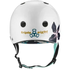 Triple 8 The Certfied Sweatsaver Skateboard Helmet- Helmets|Helmets