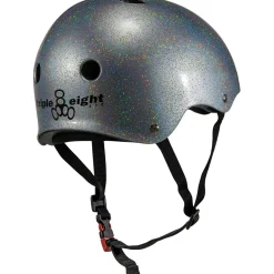 Triple 8 The Certfied Sweatsaver Skateboard Helmet- Helmets|Helmets