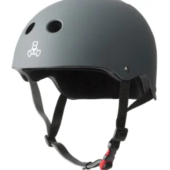 Triple 8 The Certified Sweatsaver Skateboard Helmet + Wristsaver Slide On Wrist Guards- Helmets|Helmets