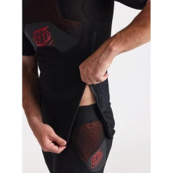 Troy Lee Designs Stage Ghost D3O Short-Sleeve Baselayer- Pads & Body Armor