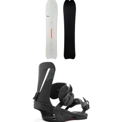 United Shapes Deep Reach Snowboard + Union Atlas Snowboard Bindings 2025- Snowboards With Bindings|Snowboard Packages